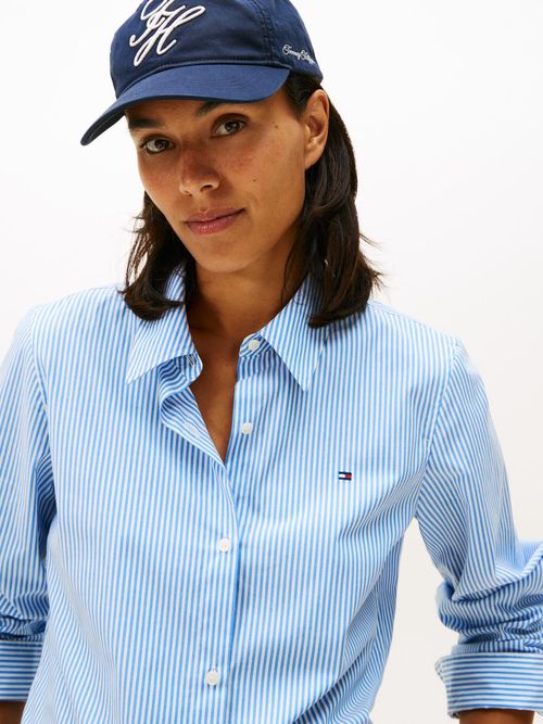 Camisa-a-rayas-de-corte-regular