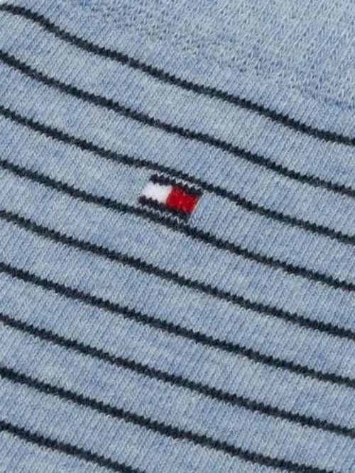 Paquete-de-2-medias-de-rayas-pequeñas-con-logo-bordado-