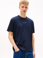 Camiseta-de-corte-amplio-con-logo-bordado