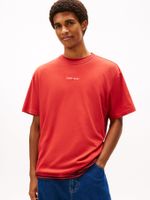 Camiseta-de-corte-amplio-con-logo-bordado