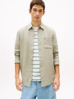 Camisa-de-lino-de-corte-regular