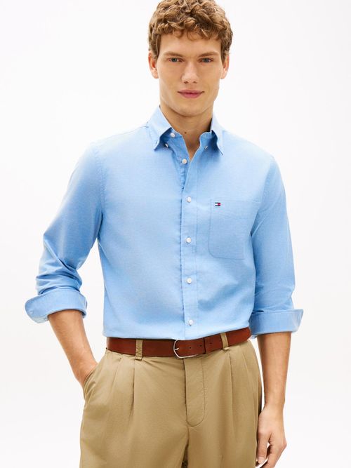 Camisa-Oxford-ligera-de-corte-regular