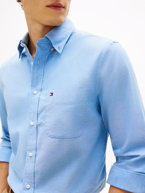 Camisa-Oxford-ligera-de-corte-regular
