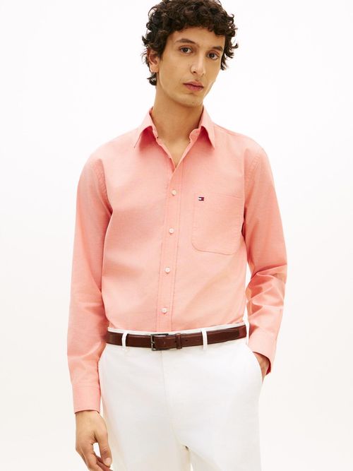 Camisa-Oxford-ligera-de-corte-regular