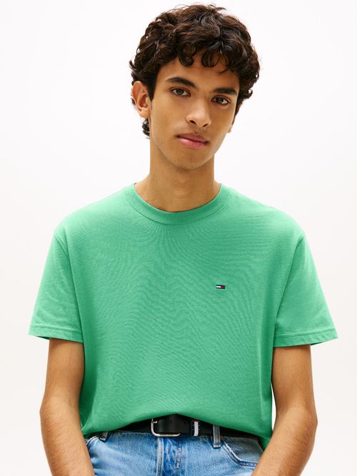 Camiseta-de-corte-regular-con-logo-bordado
