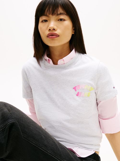 Camiseta-de-corte-regular-con-logo-estampado