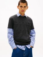 Camiseta-de-corte-regular-con-logo-tonal
