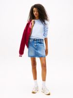 Minifalda-denim-Mom-desteñida