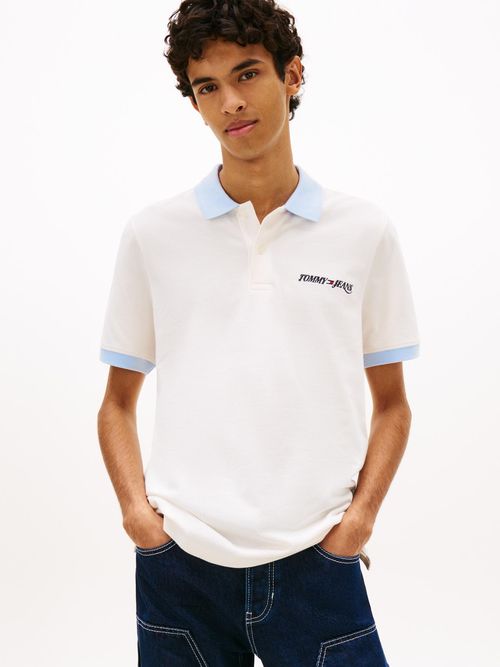 Polo-de-pique-regular-con-logo-bordado