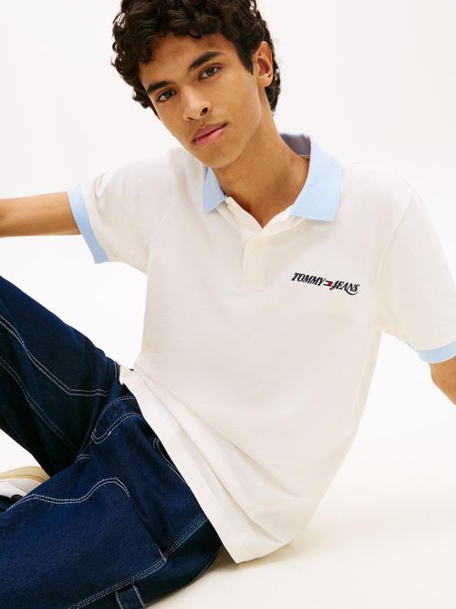 Polo-de-pique-regular-con-logo-bordado