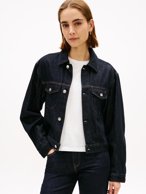 Chaqueta-denim-de-color-oscuro