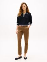 Pantalon-chino-slim-en-twill