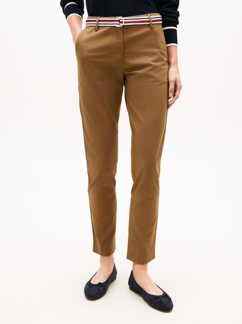 Pantalon-chino-slim-en-twill