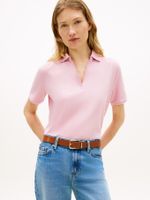 Polo-de-pique-amplio-con-Tapeta-abierta