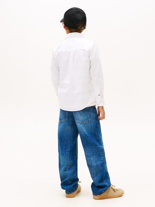 Camisa-Essential-de-algodon-Oxford