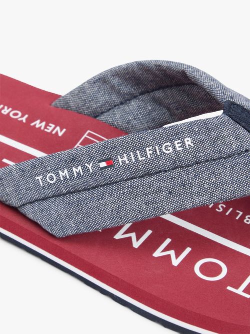 Chancletas-de-jacquard-en-chambray-de-puro-lino