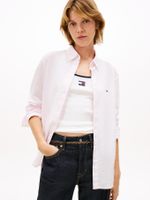 Camisa-de-popelin-con-cuello-con-botones