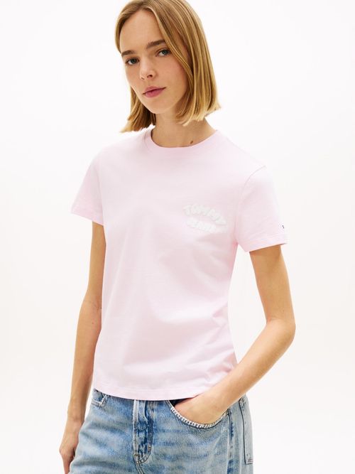 Camiseta-de-corte-regular-con-logo-estampado