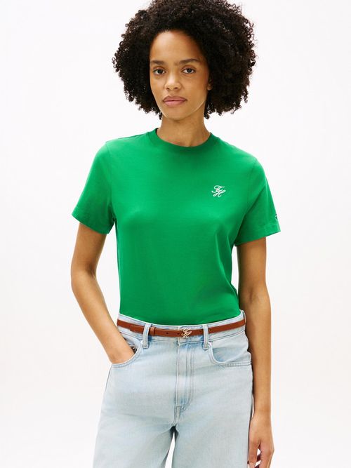 Camiseta-manga-corta-con-logo-script
