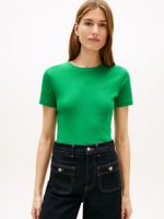 Camiseta-slim-de-cuello-redondo