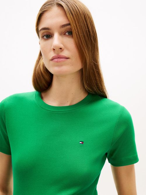 Camiseta-slim-de-cuello-redondo
