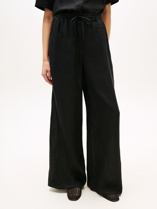 Pantalon-de-lino-con-cintura-elastica