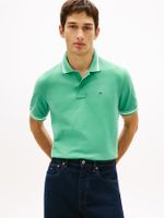 Polo-de-corte-regular-ribeteado-con-logo