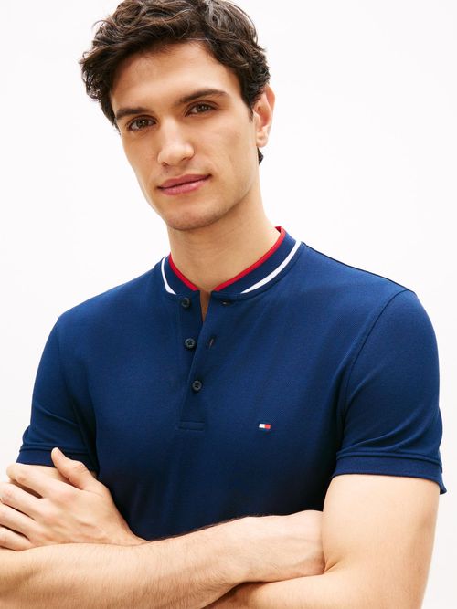 Polo-de-cuello-MAO-de-corte-slim