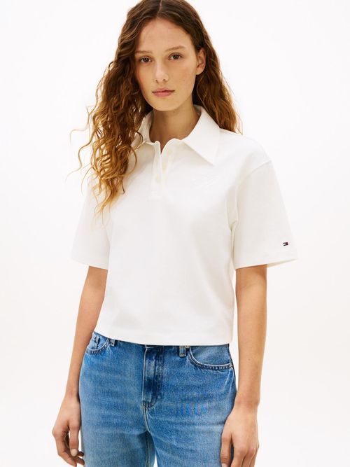 Polo-manga-corta-con-logo-relaxed