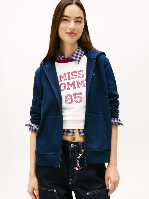 Sudadera-con-capucha-de-corte-regular-con-logo