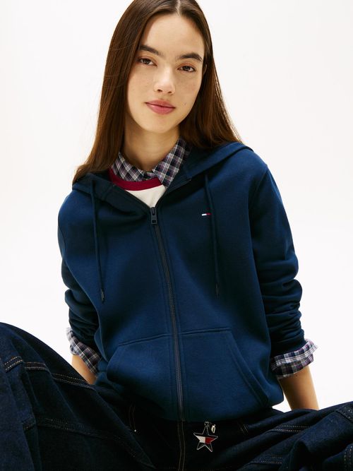 Sudadera-con-capucha-de-corte-regular-con-logo