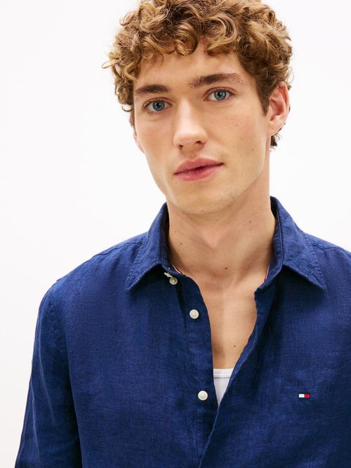 Camisa-de-corte-regular-con-logo