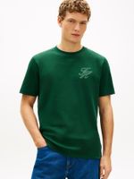 Camiseta-de-cuello-redondo-con-logo-tonal
