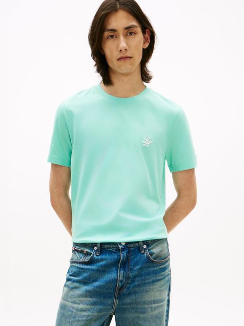 Camiseta-manga-corta-con-logo-script