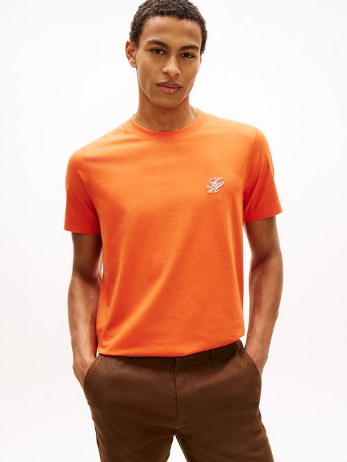 Camiseta-manga-corta-con-logo-script