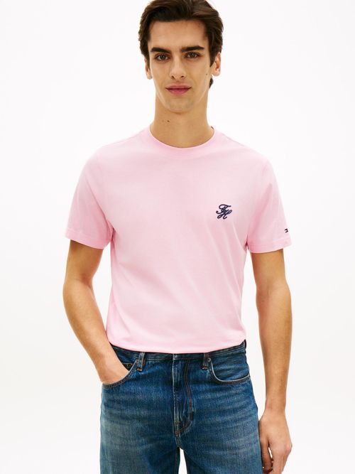 Camiseta-manga-corta-con-logo-script