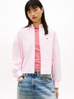 Camisa-cropped-de-corte-amplio-en-popelin
