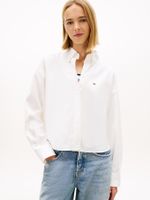 Camisa-cropped-de-corte-amplio-en-popelin