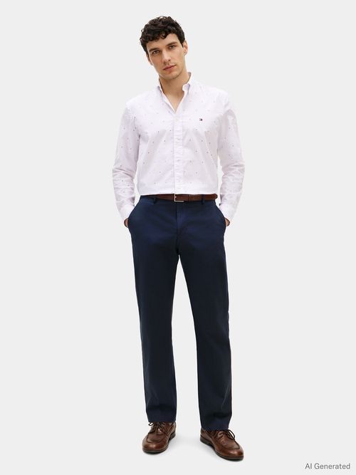 Camisa-flex-poplin-con-logo