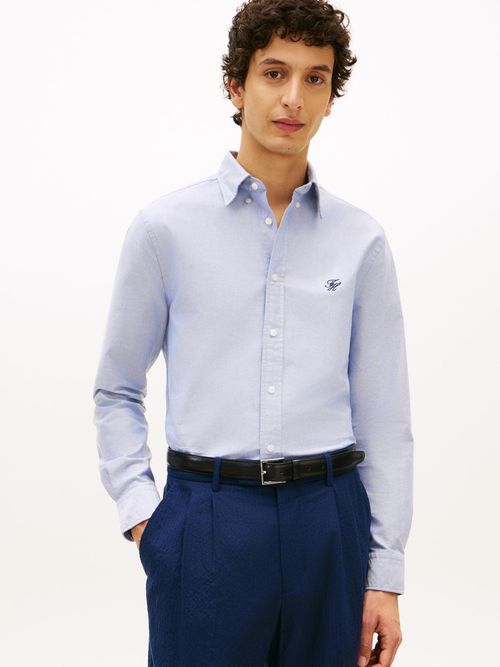 Camisa-Heritage-regular-con-logo