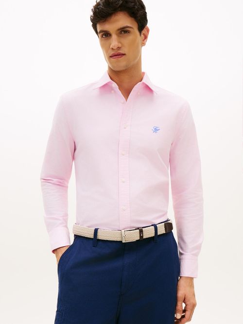 Camisa-Heritage-regular-con-logo