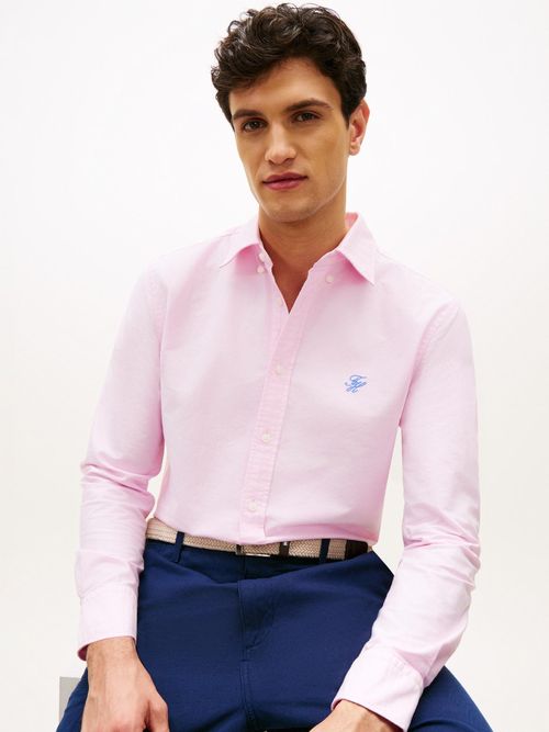 Camisa-Heritage-regular-con-logo
