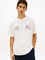 Camiseta-amplia-con-logo-trasero
