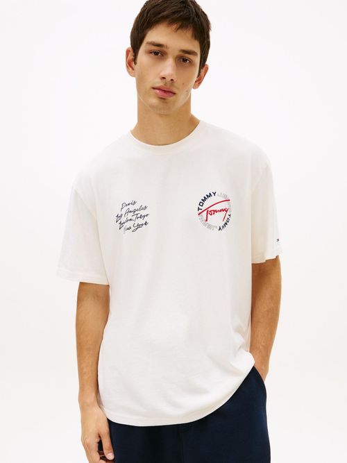 Camiseta-amplia-con-logo-trasero