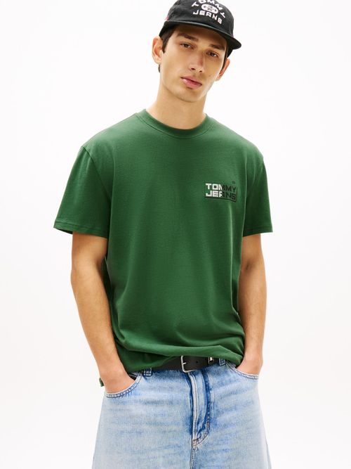 Camiseta-amplia-con-logo-trasero