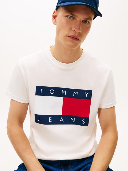 Camiseta-de-corte-regular-con-logo-estampado-