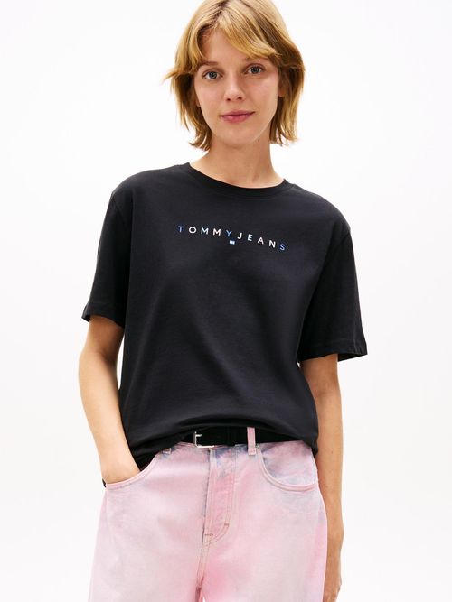 Camiseta-de-corte-relaxed-con-logo-Color-Linear