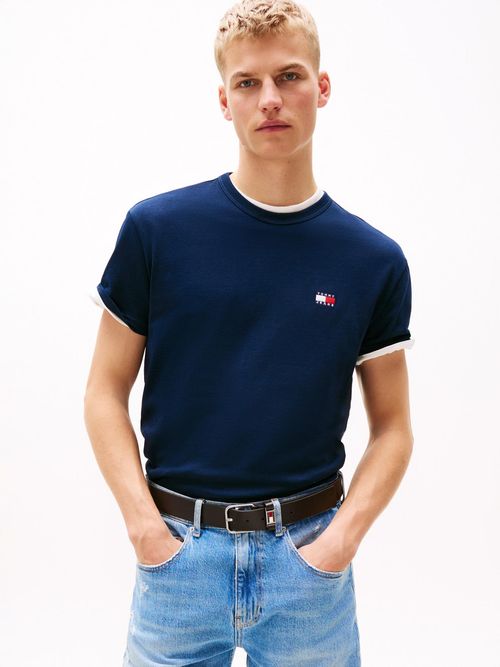 Camiseta-Tommy-Badge-de-punto