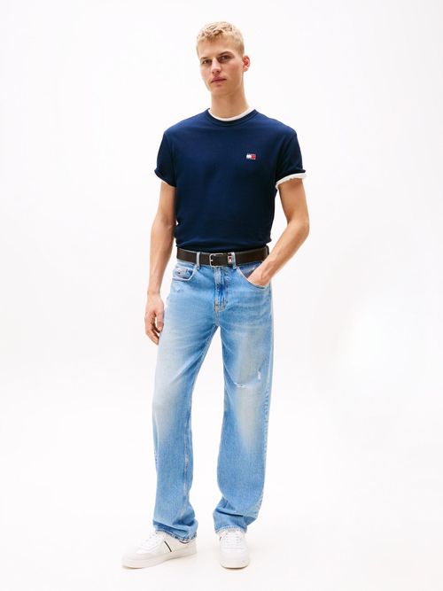 Camiseta-Tommy-Badge-de-punto