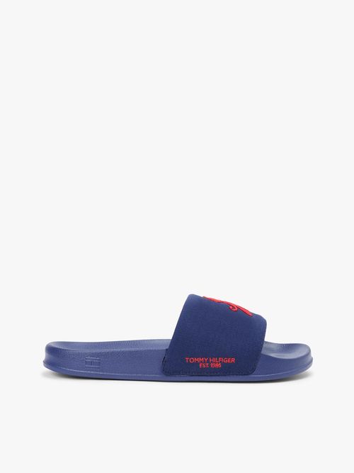 Chancletas-de-lona-con-logo-bordado